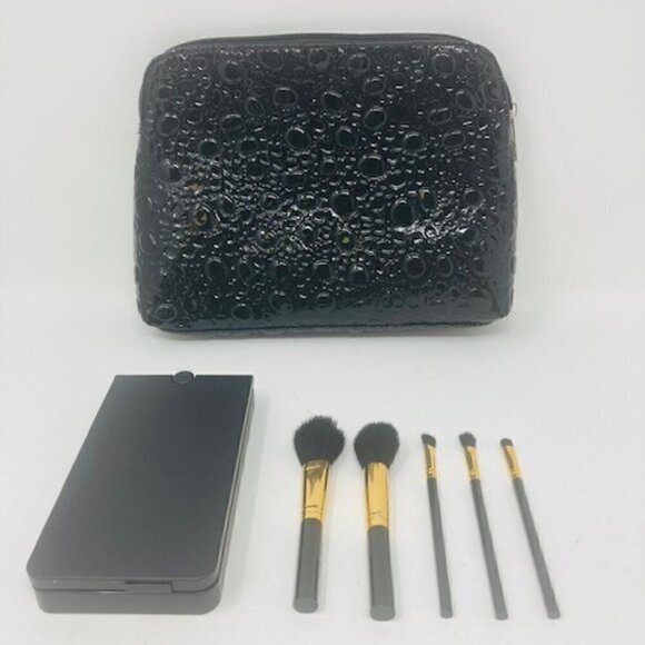 Make up bag, brush set and LED mirror - Picture 4 of 5
